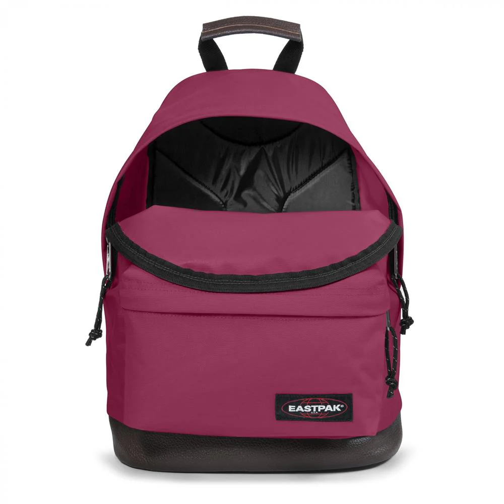 Eastpak WYOMING, Rucksack, Wine Burgundy (rot), 24L, mit Leder-Unterseite - Image 3