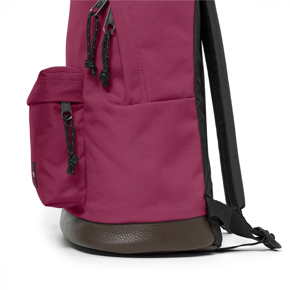 Eastpak WYOMING, Rucksack, Wine Burgundy (rot), 24L, mit Leder-Unterseite - Image 5