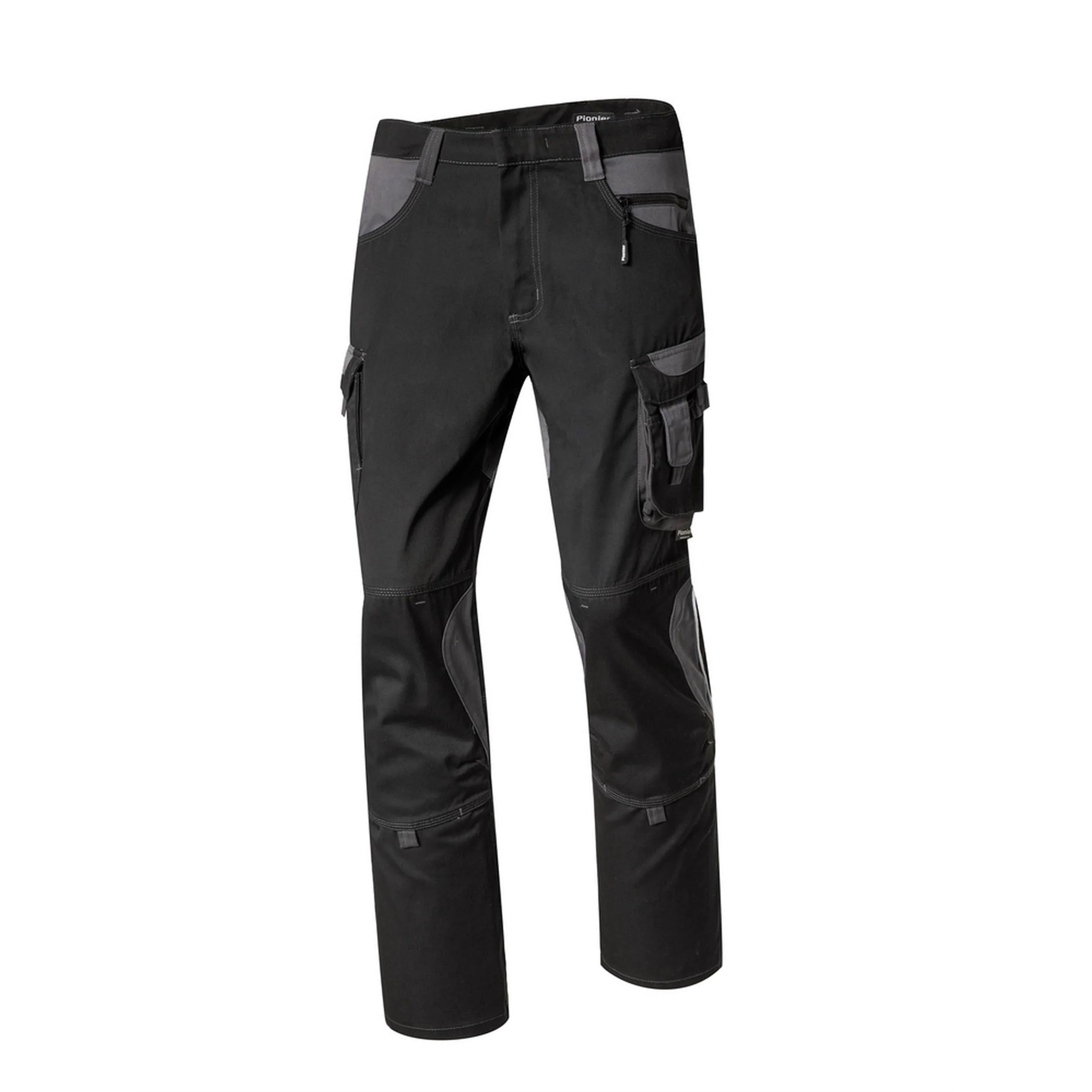 Pionier Workwear TOOLS Bundhose W0 30003 Berufshose schwarz / dunkelgrau - Image 2