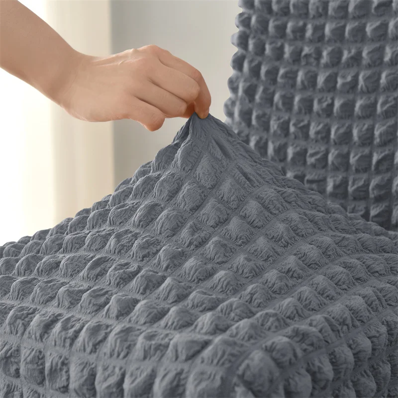 1/2 Stück Stuhlbezüge mit Rock – Einfarbige Elastische Esszimmer- & Bankettstuhl Überzüge für Hochzeitsdekoration - Image 5