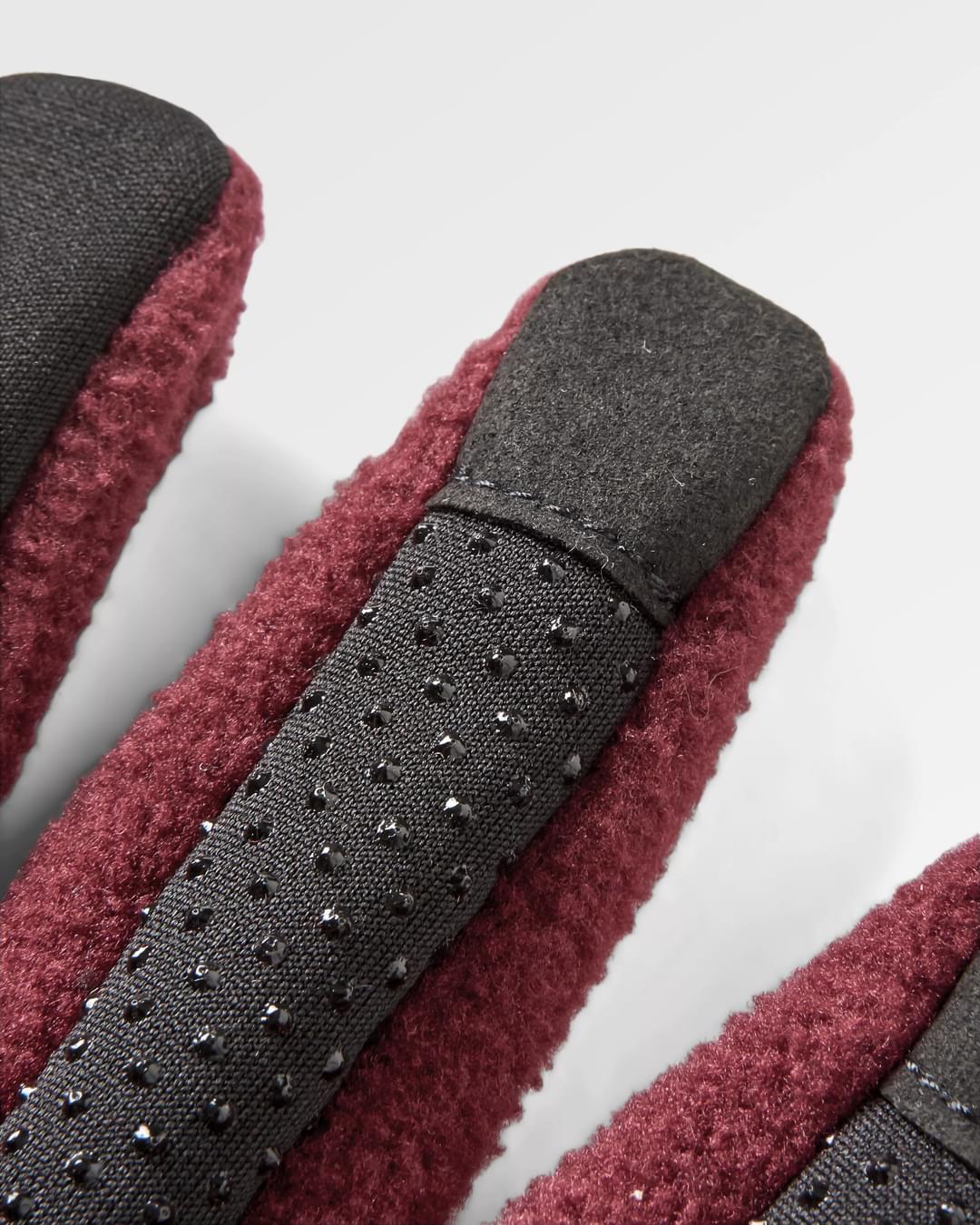 Daytrip Polar-Fleece Touchscreen-Handschuhe - Weinrot - Image 3